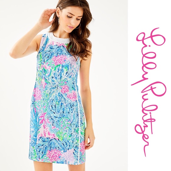 RELISTING AVAILABLE SIZE 00 Lilly Pulitzer | Mila Stretch Shift | Sink or Swim - Picture 10 of 12